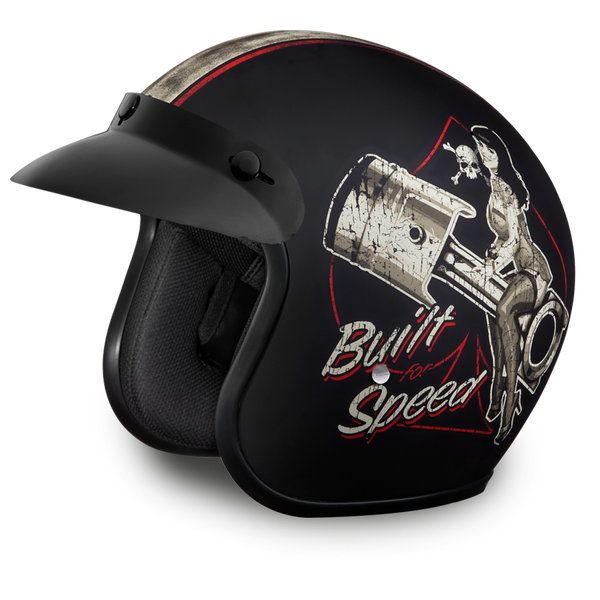 Daytona Skull Cap 3/4 Shell Helmet | DOT Helmets Daytona Skull Cap 3/4 Shell Helmet | DOT Helmets