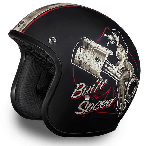 Daytona Skull Cap 3/4 Shell Helmet | DOT Helmets