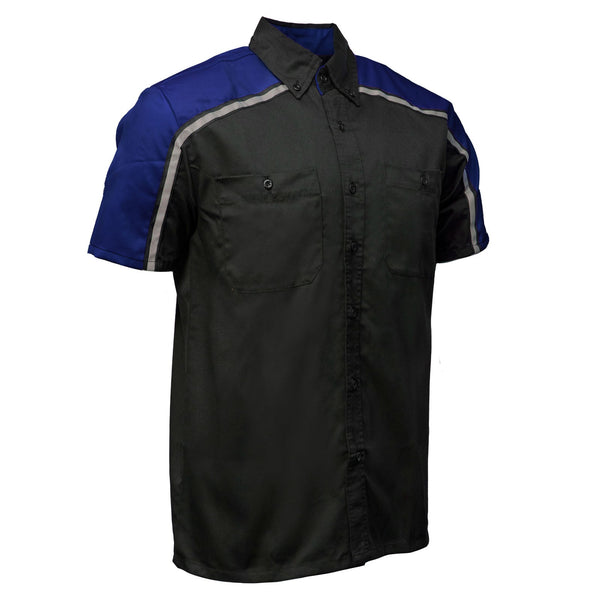 MMCC Men's Delco Poly-Blend Mechanic Shirt - MDM11602