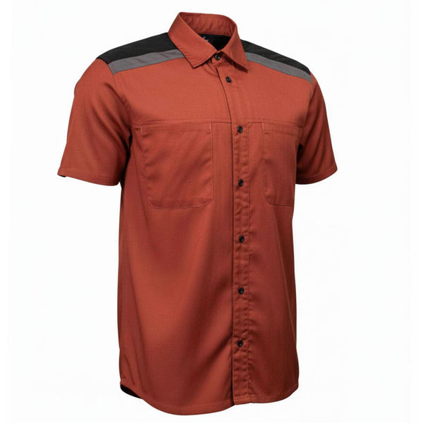 MMCC Men's Shift Line Mechanic Vented Work Shop Shirt - MDM11621