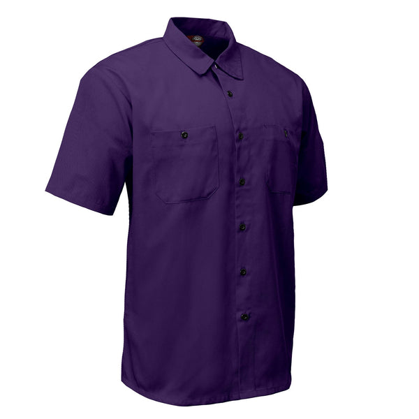 MMCC Men's Purple Super Duty Polyester Blend Mechanic Shirt - MDM11664