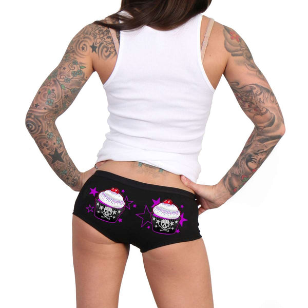 Hot Leathers Cupcake Boy Shorts PTB7532
