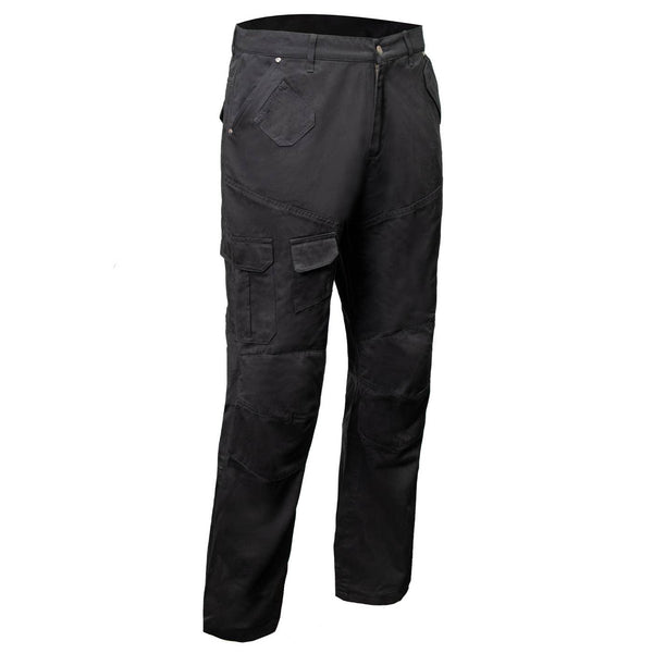 Milwaukee Leather MPM5591 Men's Republic Black CE Armored Motorcycle Denim Jeans Pants Reinforced w/ Aramid Fibers