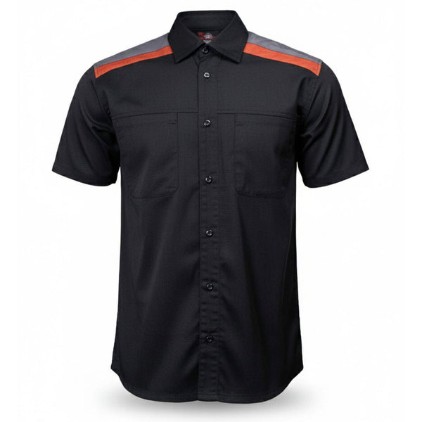 MMCC Men's Shift Line Mechanic Vented Work Shop Shirt - MDM11622