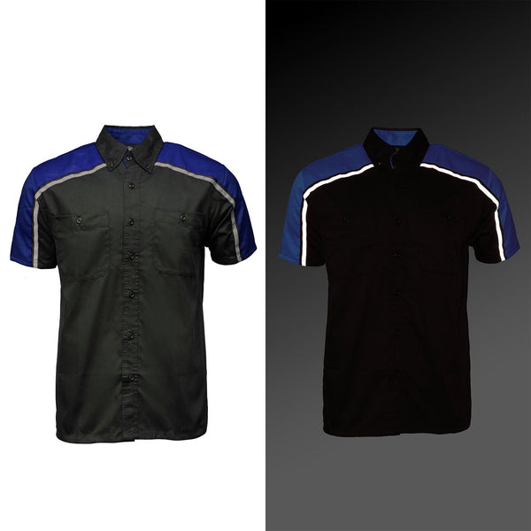 MMCC Men's Delco Poly-Blend Mechanic Shirt - MDM11602