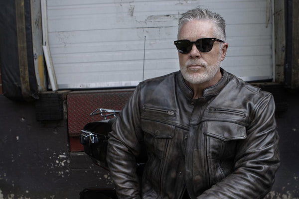 Milwaukee Leather MLM1508 Men's Distressed Brown Premium Leather Motorcycle Rider Jacket