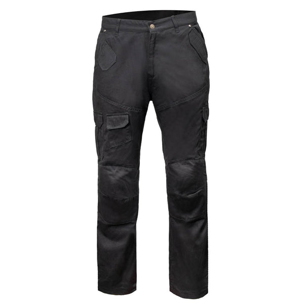 Milwaukee Leather MPM5590 Men's Black CE Armored Cargo Jeans Pants Reinforced w/ Aramid by DuPont Fibers