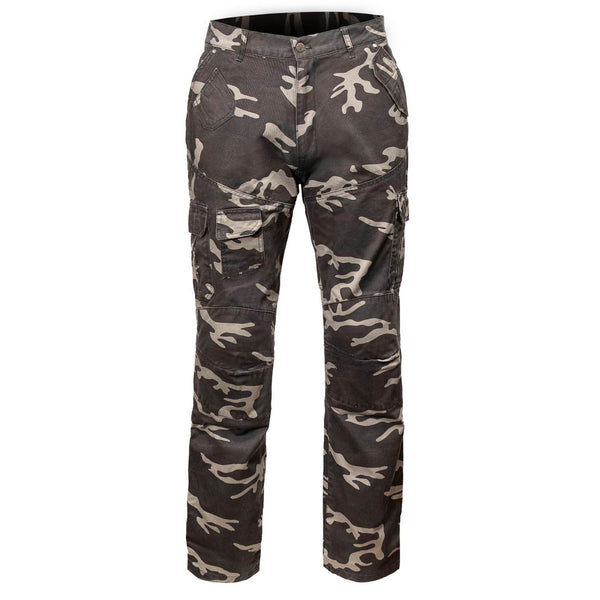 Milwaukee Leather MPM5592 Men's Camo CE Armored Motorcycle Denim Jeans Pants Reinforced w/ Aramid Fibers