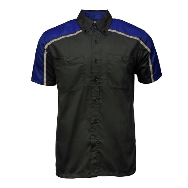 MMCC Men's Delco Poly-Blend Mechanic Shirt - MDM11602