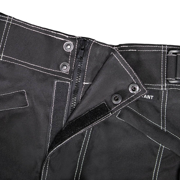 Milwaukee Leather MPM5729 Men's Black Tri-Tex Fabric Motorcycle Rider Pants w/ CE Armor Protection
