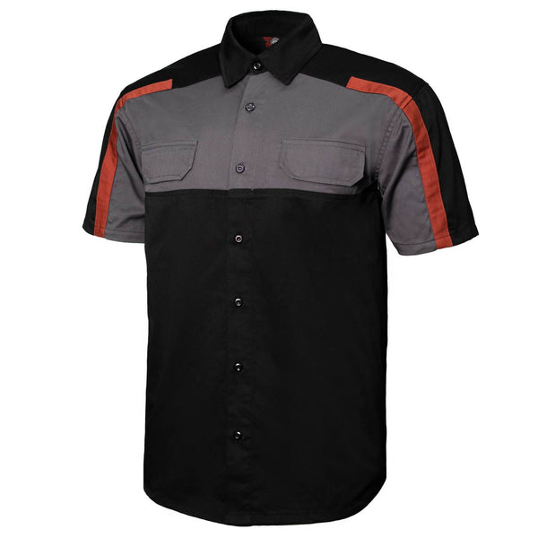 MMCC Men's Draft Crew Mechanic Vented Work Shop Shirt - MDM11696