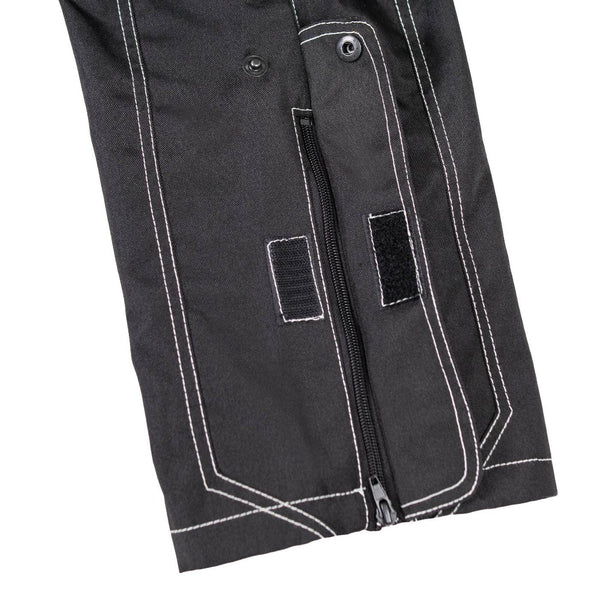 Milwaukee Leather MPM5729 Men's Black Tri-Tex Fabric Motorcycle Rider Pants w/ CE Armor Protection