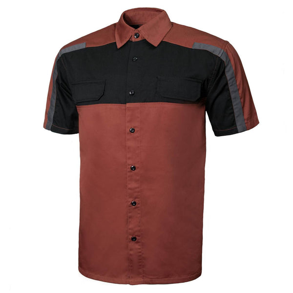 MMCC Men's Draft Crew Mechanic Vented Work Shop Shirt - MDM11697