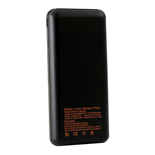 Milwaukee Leather and Nexgen Heat BATTERYHOD74 Universal Battery  for Hoodies
