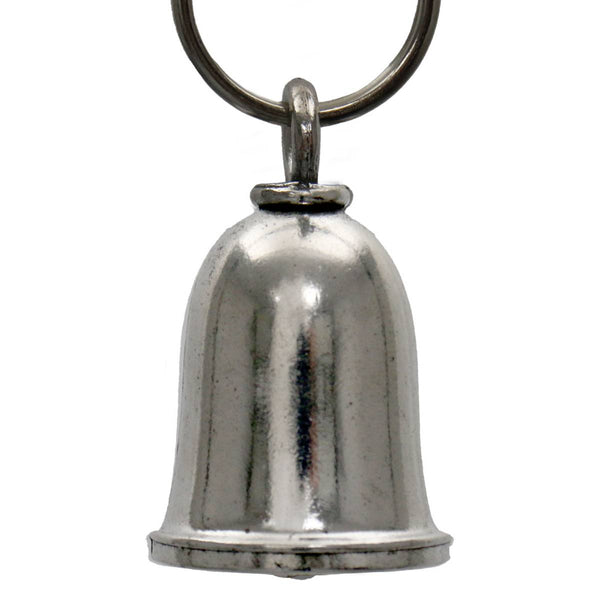 Milwaukee Leather MLB9057 Plain Motorcycle Good Luck Bell w/ Key Ring-Key Chain Accessory for Bikers