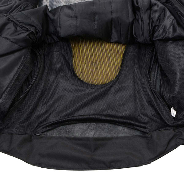 Milwaukee Leather Men's Endo Black Leather Motorcycle Jacket w/ CE Armor, Reflective Panels, Vents - LKM17023