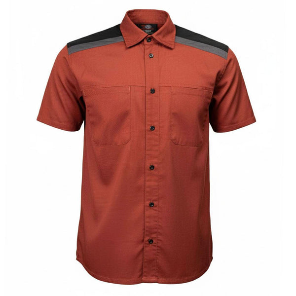 MMCC Men's Shift Line Mechanic Vented Work Shop Shirt - MDM11621