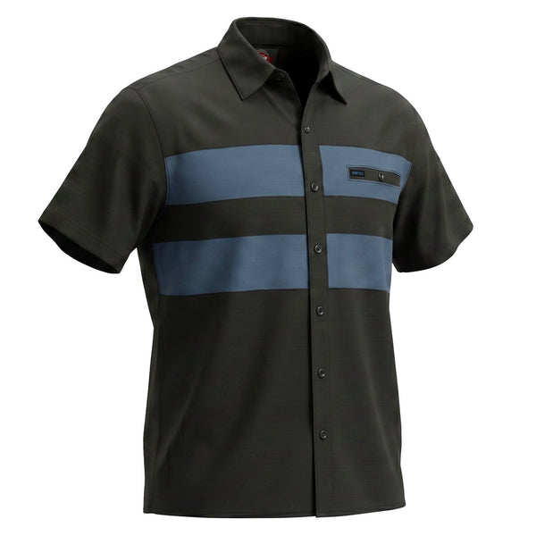 MMCC Men's Double Down PolyPoly-Blend Mechanic Shirt - MDM11626