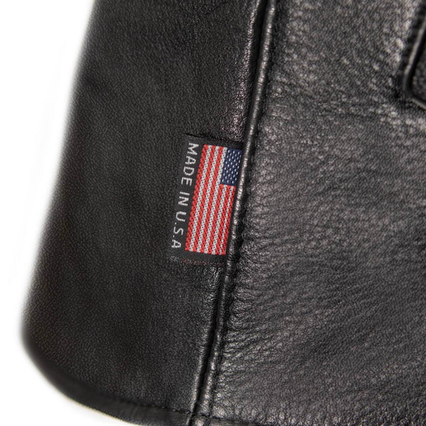 Milwaukee Leather USA MADE MLJKL5003 Women's Black Serene Clean Cut Premium Motorcycle Leather Jacket
