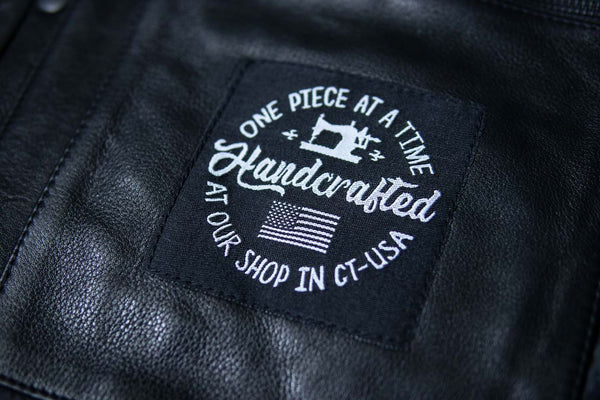 Milwaukee Leather USA MADE MLJKM5006 Men's Black Rumble Premium Leather Motorcycle Jacket