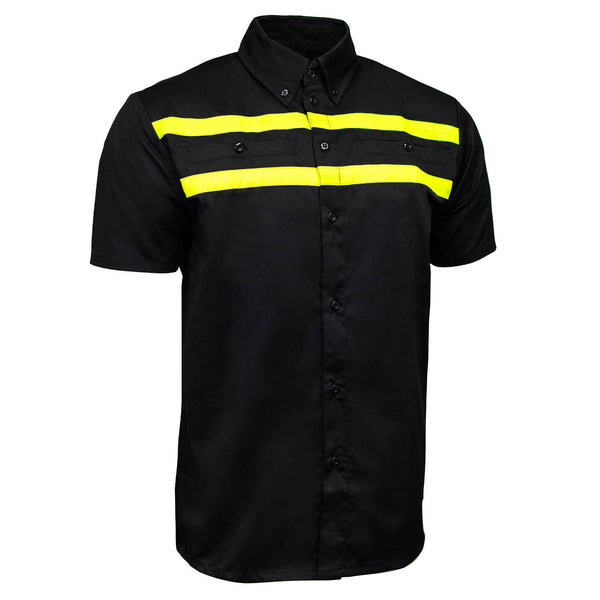 MMCC Men's Petrol Poly-Blend Mechanic Shirt - MMC16005