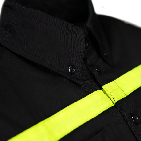 MMCC Men's Petrol Poly-Blend Mechanic Shirt - MMC16005