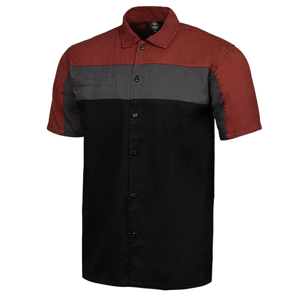 MMCC Men's Pit Stop PolyPoly-Blend Mechanic Shirt - MMC16009