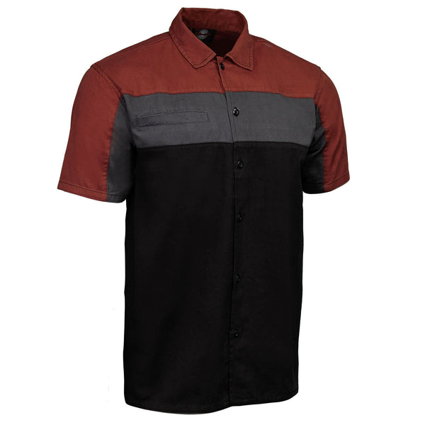 MMCC Men's Pit Stop PolyPoly-Blend Mechanic Shirt - MMC16009
