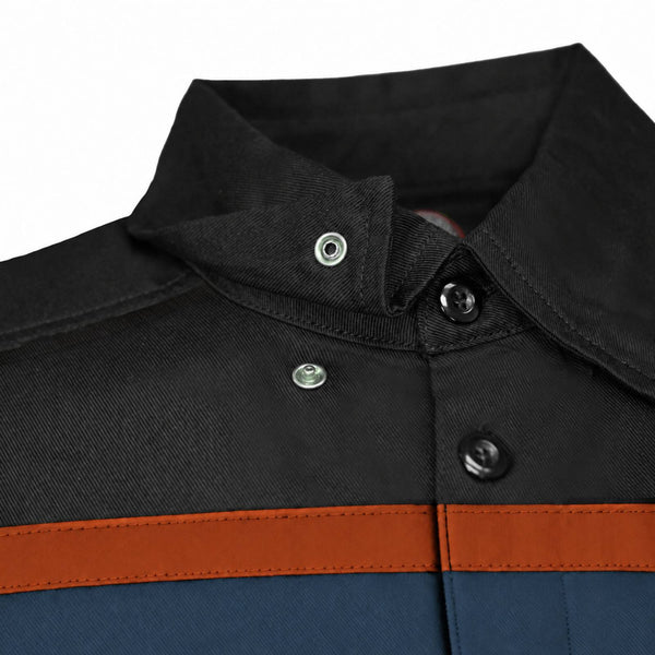 MMCC Men's Shift Crew Long Sleeve Vented Mechanic Shop Shirt - MMC16156