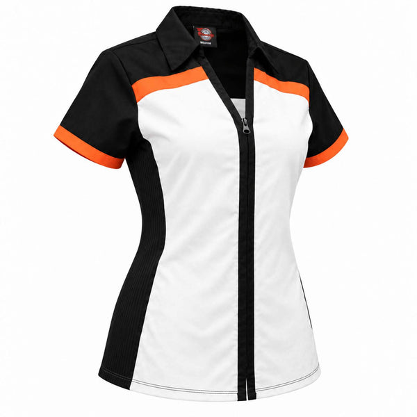 MMCC Women's Unbound Lightweight Work Shirt with Stretch Side Panels - MMC26000