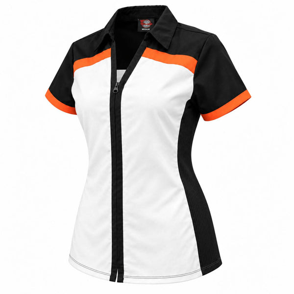 MMCC Women's Unbound Lightweight Work Shirt with Stretch Side Panels - MMC26000
