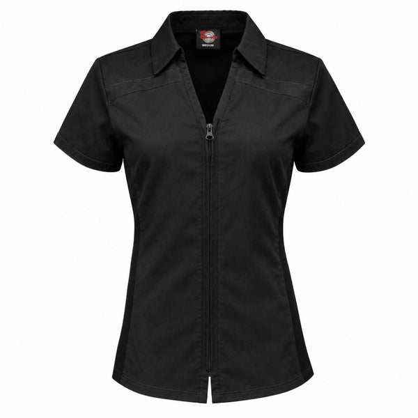 MMCC Women's Unbound Lightweight Work Shirt with Stretch Side Panels - MMC2600
