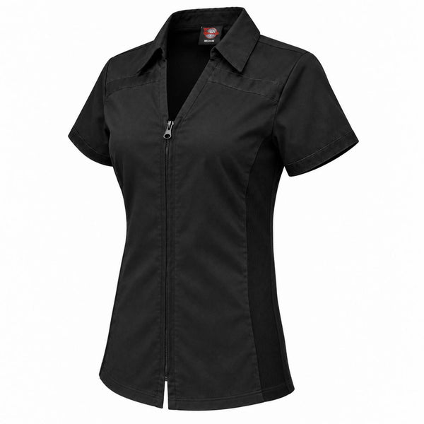 MMCC Women's Unbound Lightweight Work Shirt with Stretch Side Panels - MMC2600