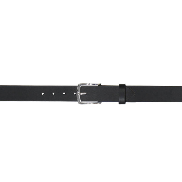 Milwaukee Leather Men's Black The Finger Genuine Leather Belt w/ Interchangeable Buckle - MP7142