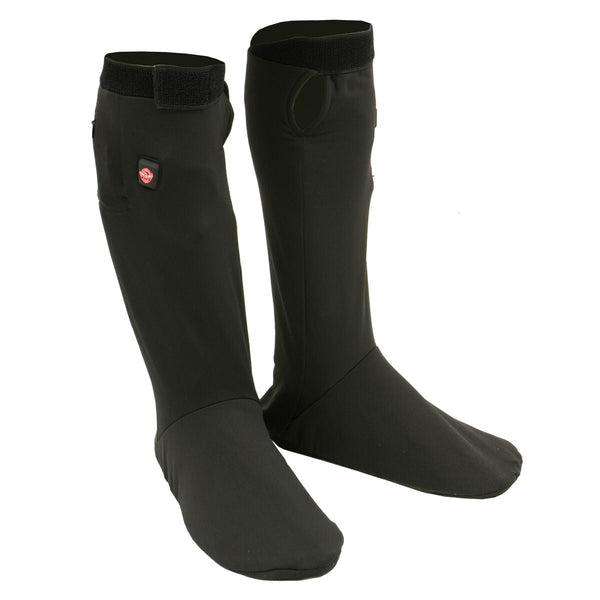 Nexgen Heat MP7905 Men's Black Heated Winter Sock for Ski, Riding - Top and Bottom Heating Elements