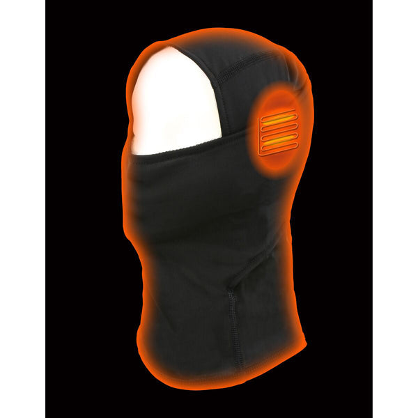 NexGen Heat MP7922FMSET Heated Breathable Balaclava for Skiing, Motorcycle – Heated Winter Face Mask