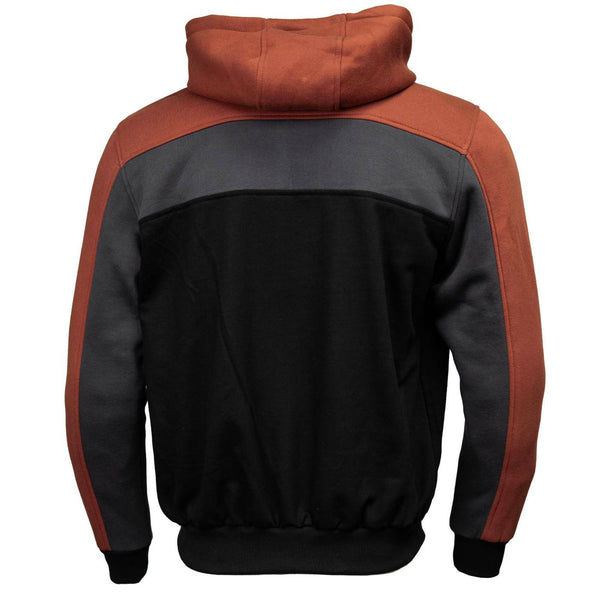 Milwaukee Leather Men's Streetguard Riding Hoodie - Aramid Reinforced with CE Shoulder and Elbow Armor - MPM1789