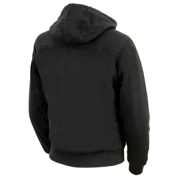 NexGen Heat Women’s Black Heated Hoodie Jacket, – Front Zipper Insulated Thermal Wear
