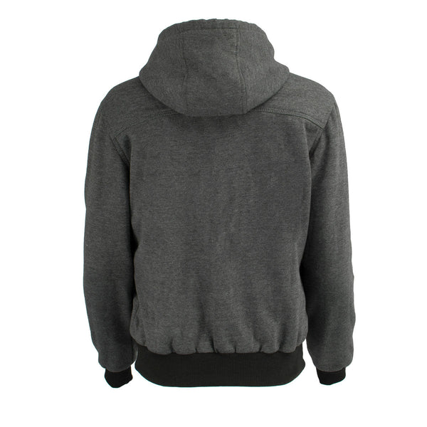 Nexgen Heat MPL2717DUAL Women's Grey Heated Hoodie w/ Dual Power Technology - Jacket for Winter w/ Battery Pack