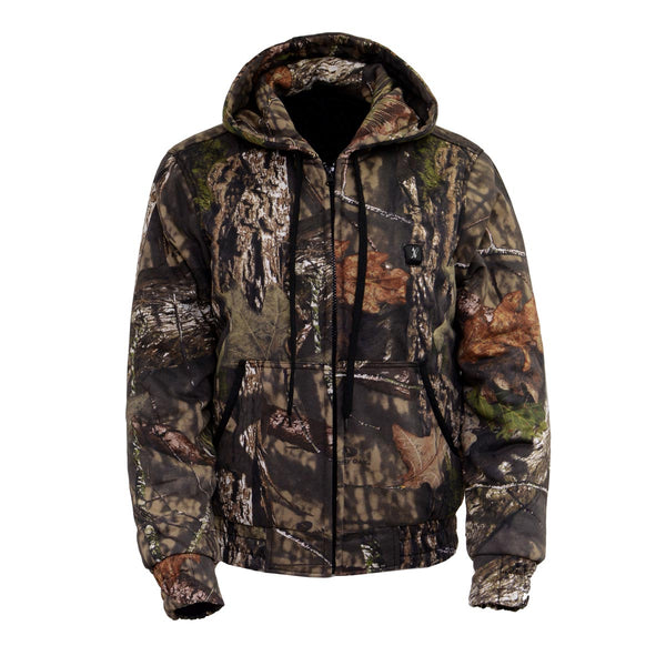 NexGen NXL2776SET Ladies 'Camo' Heated Zipper Hoodie (Rechargeable Battery Pack Included)