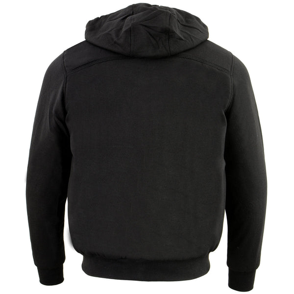 Nexgen Heat Men’s Heated Sweatshirt Hoodie – Black Cold-Weather Gear for Riding & Outdoor NXM1713SET