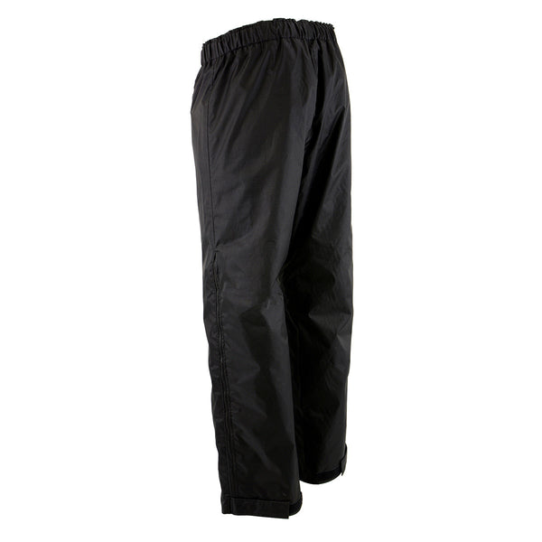 NexGen NXM5715SET Men's 'Torrid' Black Heated Textile Water Resistant Over Pants (Rechargeable Battery Pack Included)
