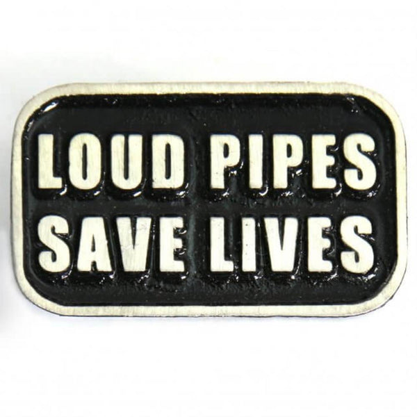 Milwaukee Leather MLP9212 Loud Pipes Pin For Jackets, Vest, Hats and Clothing