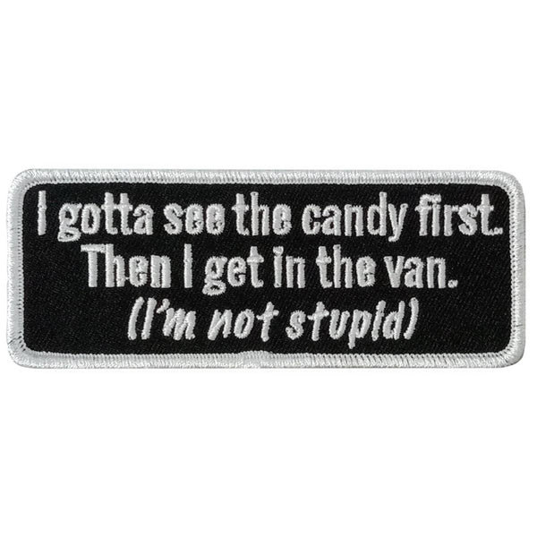 Hot Leathers Get In The Van 4 X 1.5" Embroidered Patch PPW1277