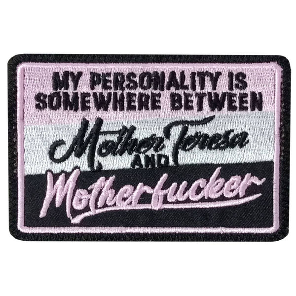 Hot Leathers Personality 3.5 X 2.3 Embroidered Patch PPW1291