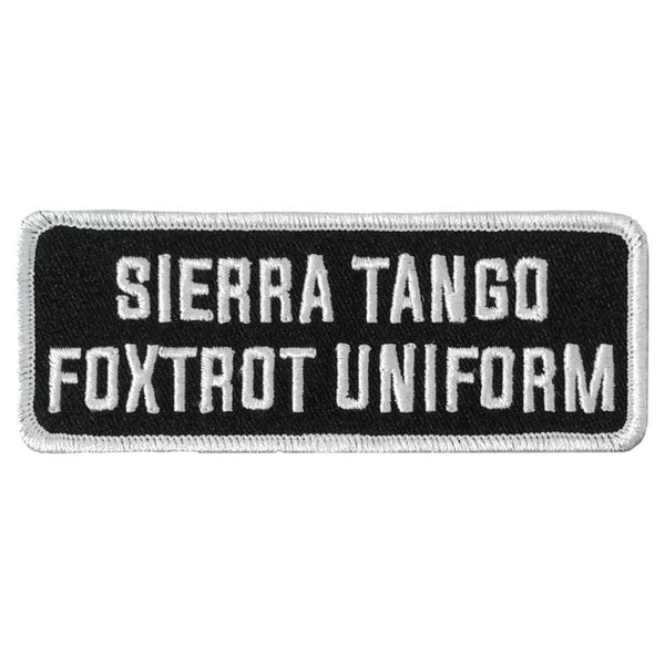 Hot Leathers Seirra Tango 4 X 1.5" Embroidered Patch PPW1297