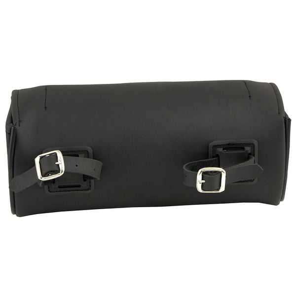 Milwaukee Leather SH621 Black PVC Motorcycle Tool Bag with Self FastenerClosure