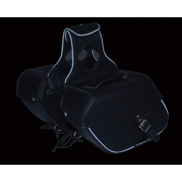 Milwaukee Performance SH66801ZB Medium Zip-Off Single Strap PVC Throw Over Saddlebags