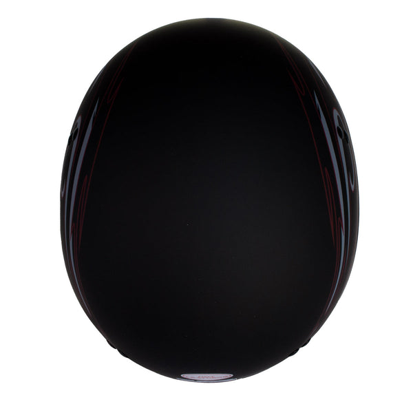 Hot Leathers Tribal Black Motorcycle Skull Cap Half Helmet DOT Approved HLT68