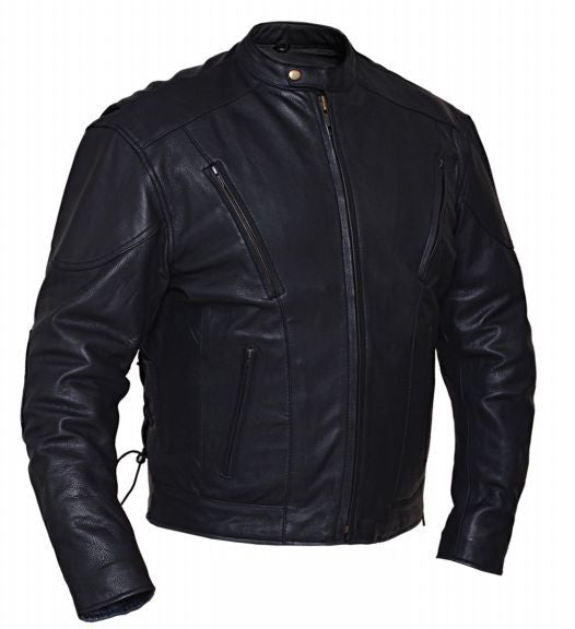 Mens Leather Euro Lightweight Jacket